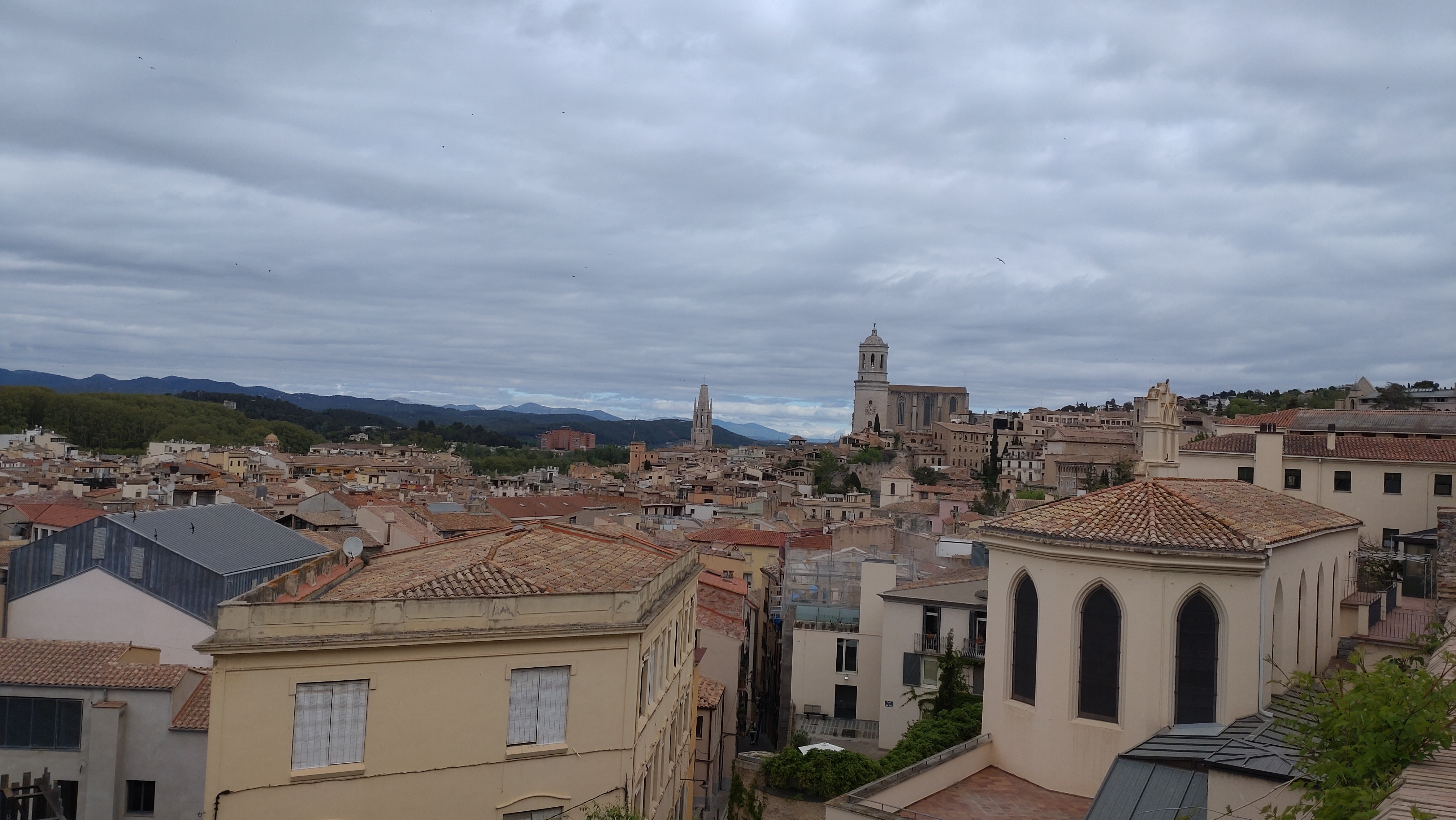 Girona skyline